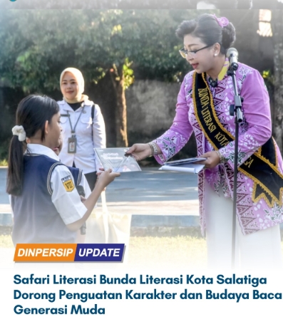 Safari Literasi Bunda Literasi Kota Salatiga Dorong Penguatan Karakter dan Budaya Baca Generasi Muda