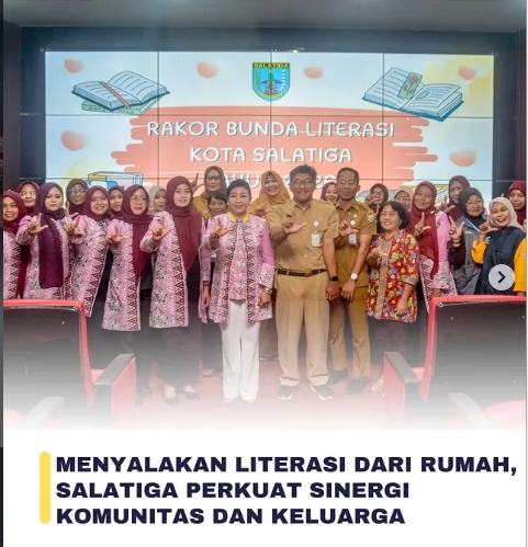 Menyalakan Literasi dari Rumah, Salatiga Perkuat Sinergi Komunitas dan Keluarga